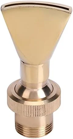 1/2′ DN15&3/4′ DN20 Fan Shaped Brass Fountain Nozzle Sprinkler Spray