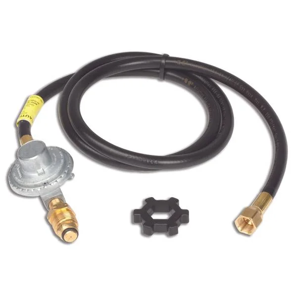 12′ Propane Hose & Regulator Assembly