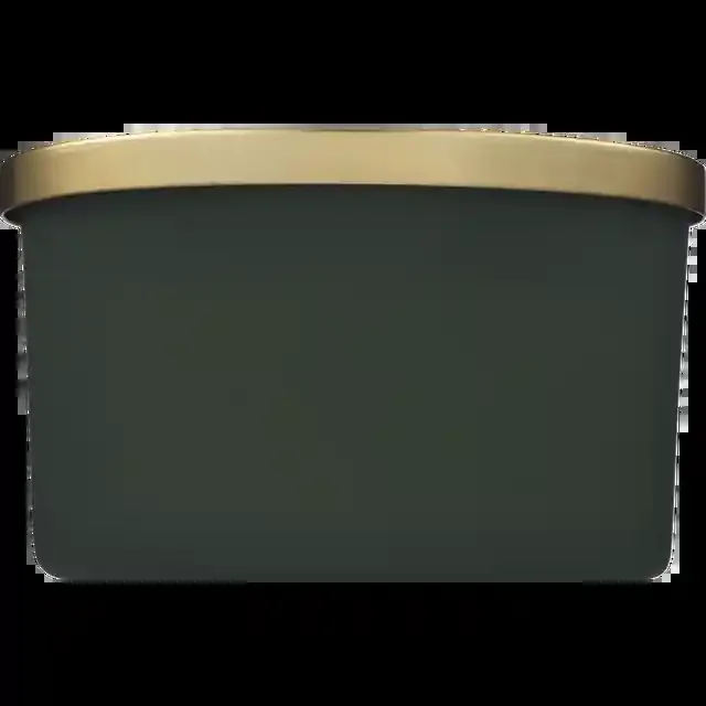 14Oz. Colored Glass W/Lid