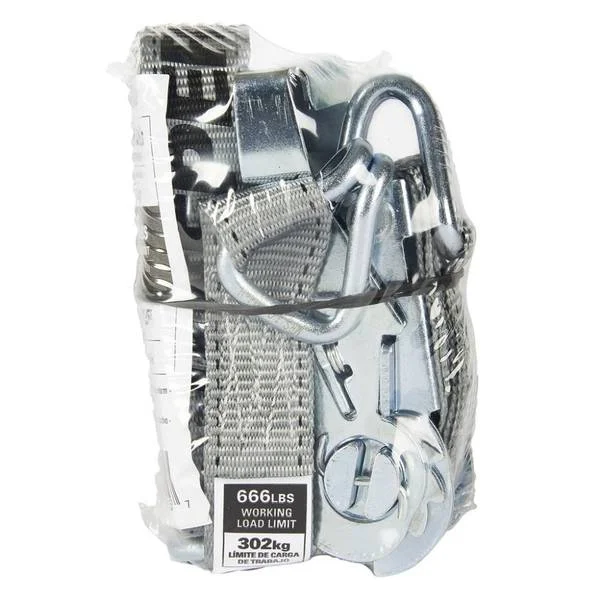 15′ Double J-Hook Ratchet Tie-Down