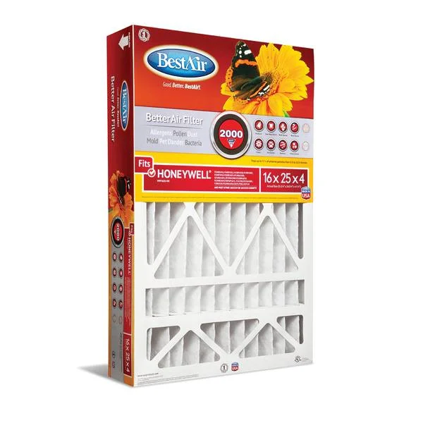 16″x25″x4″ AC Furnace Air Filter For Honeywell MERV 11