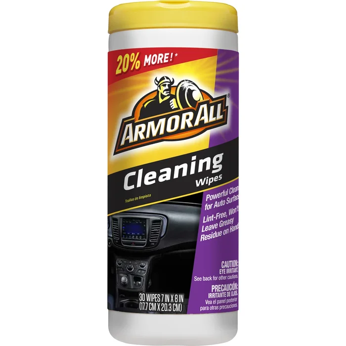 17497c Cleaning Wipes, 7 In L, 8 In W, Characteristic, Effective To Remove: Dust, Ground-in Dirt, Grime
