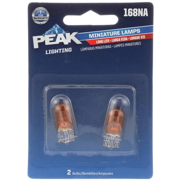 2-Pack 168NA Long Life Bulbs