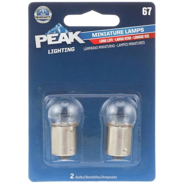 2-Pack 67 Long Life Bulbs