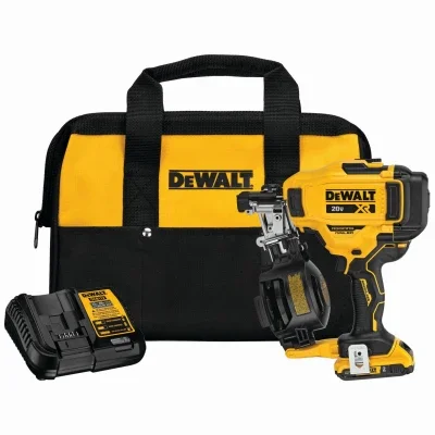 20-volt Max Cordless Roofing Nailer Kit, Brushless Motor, 15 Degrees