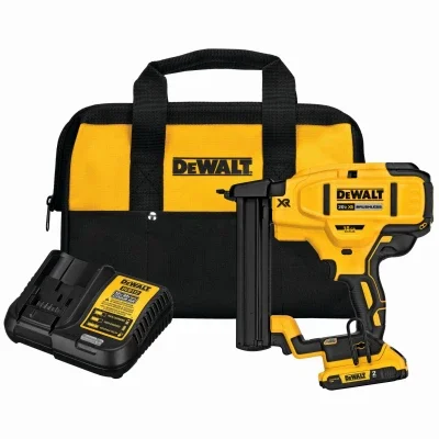 20-volt Max Xr Cordless Narrow Crown Stapler Kit, Brushless Motor, 18 Gauge