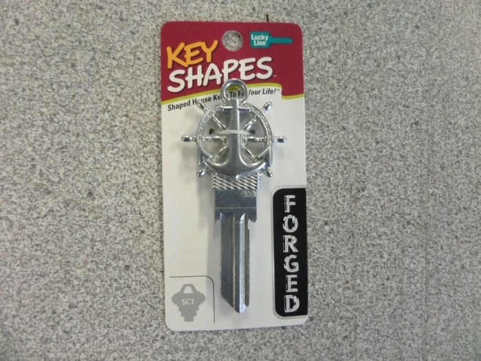 267819 Sc1 Anchor Key Blank – Forged Schlage Key Blank For Secure Locking