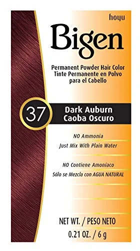 #37 Dark Auburn Bigen Permanent Powder – 6 Pack