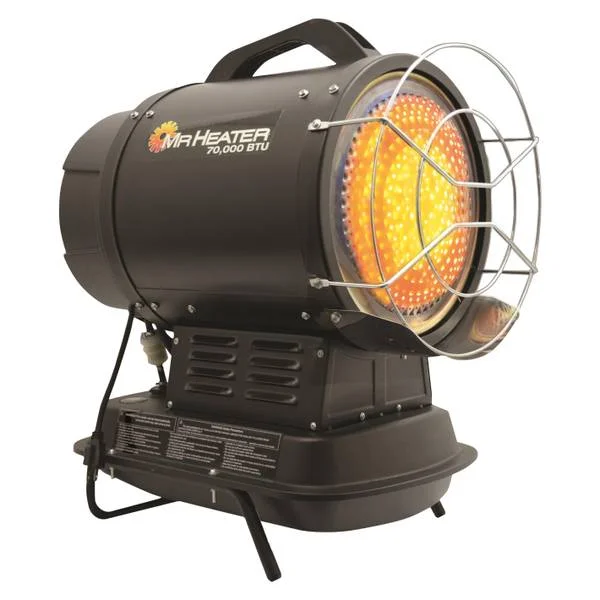 70K BTU Portable Radiant Kerosene Heater