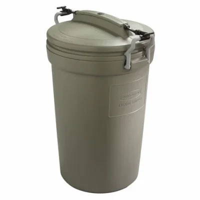 Animal Stopper Refuse Can, W/ Secured Lide, 32 Gallons