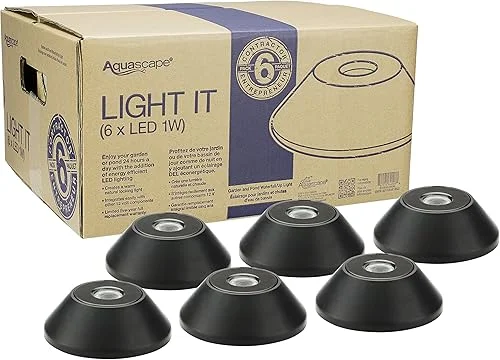 Aquascape 84046 PRO Contractor LED Waterfall and Landscape Accent Light, Brown