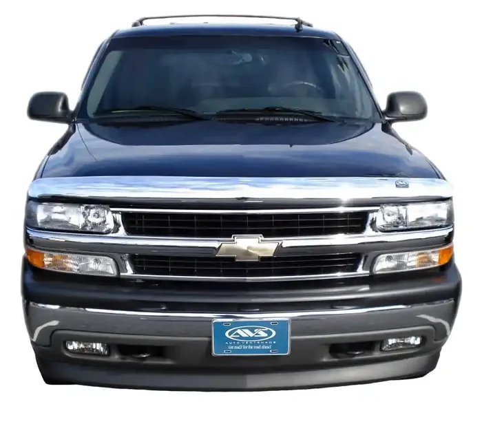 AVS 00-06 Chevy Tahoe High Profile Hood Shield – Chrome