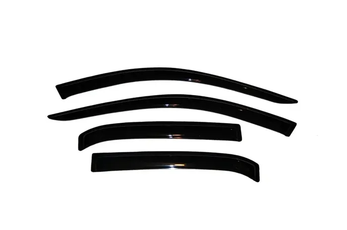 AVS 03-07 Honda Accord Ventvisor Outside Mount Window Deflectors 4pc – Smoke