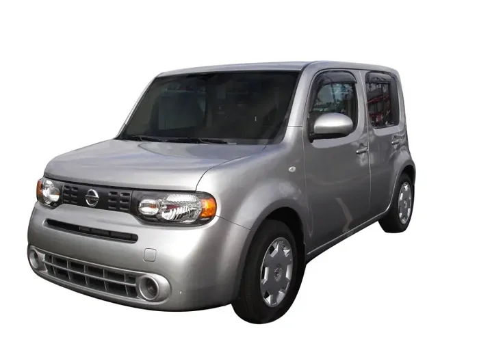 AVS 09-15 Nissan Cube Ventvisor Outside Mount Window Deflectors 4pc – Smoke