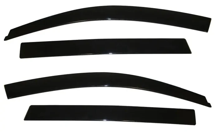 AVS 09-17 Chevy Traverse Ventvisor Low Profile Deflectors 4pc – Smoke