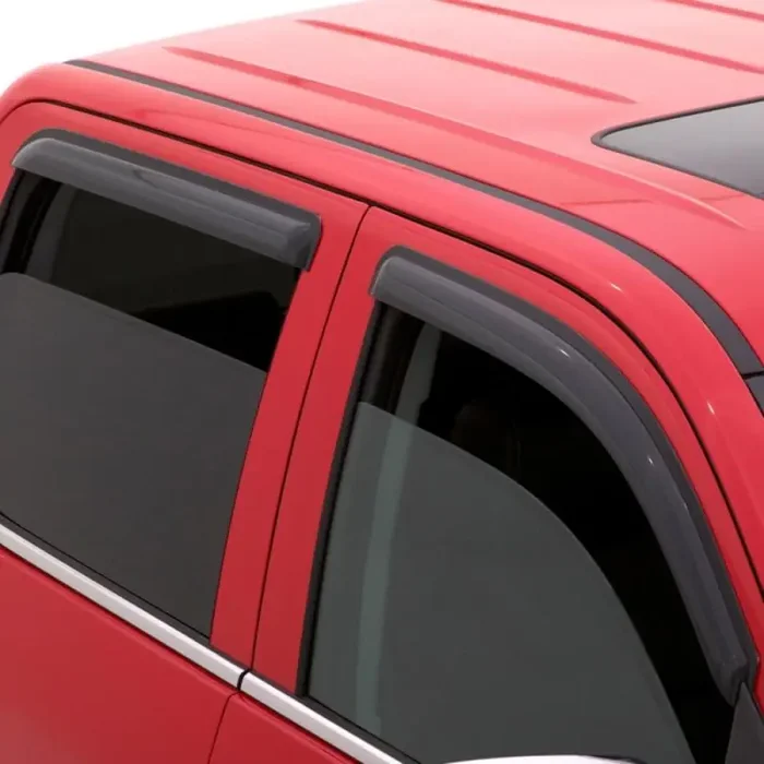 AVS 16-18 Chevy Cruze Ventvisor Outside Mount Window Deflectors 4pc – Smoke