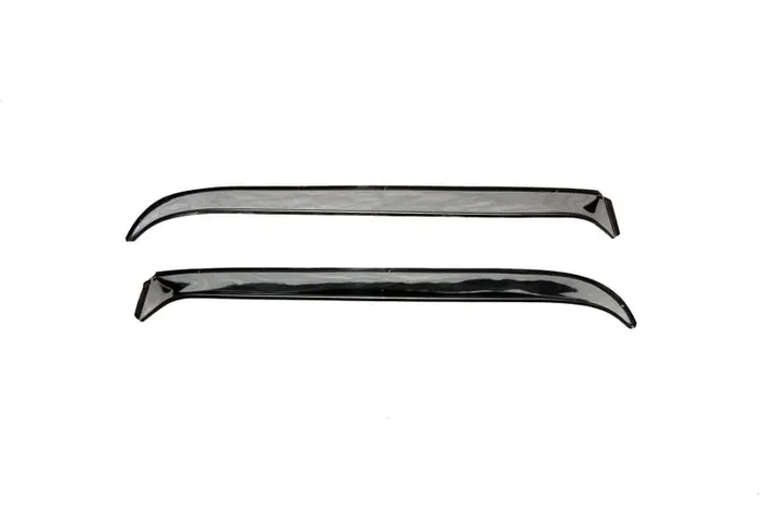 AVS 76-93 Dodge Ramcharger Ventshade Window Deflectors 2pc – Stainless