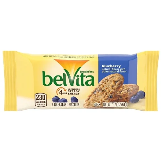 Belvita Nabisco Blueberry-1.76 oz.-8/Box-8/Case