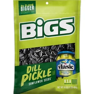 Bigs Dill Pickle Sunflower Seeds-16 oz.-8/Case