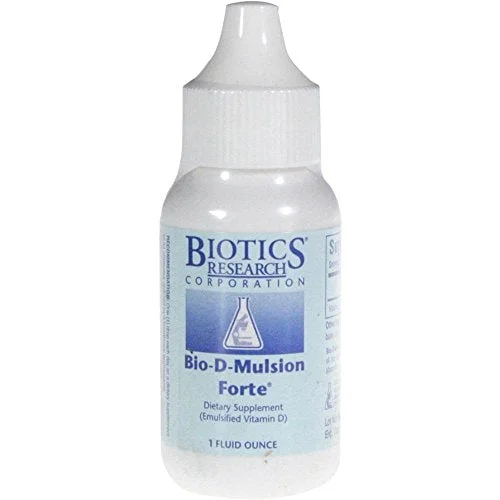 Biotics Research Bio-D-Mulsion Forte Vitamin D – 2000 Iu – 50mcg 1 Fl Oz