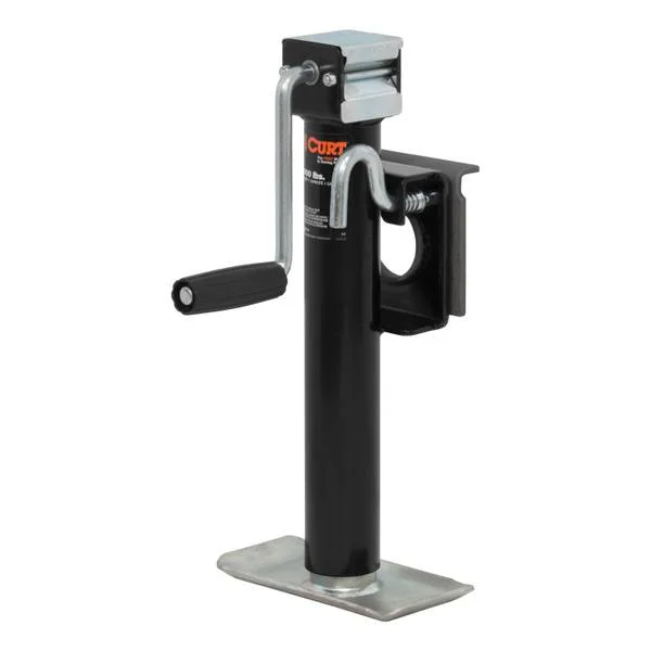 Bracket-Mount Swivel Jack with Side Handle