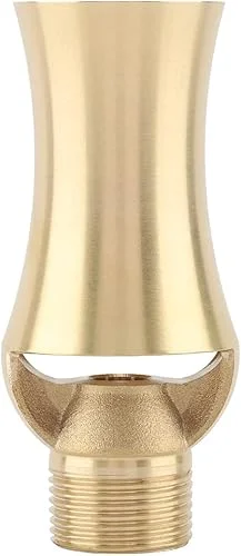 Brass Ice Tower Cascade Cedar Water Fountain Nozzle Spray Pond Sprinkler (1/2''3/4''?1''DN25 Optional(4 points and 6 points general type)