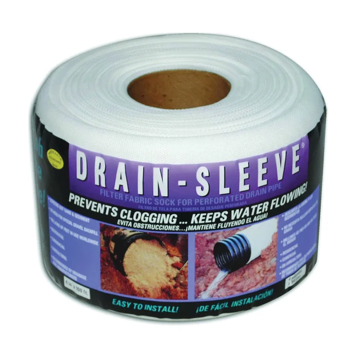 CARRIFF CORP 04100-10 Drain Sleeve Sock, Fabric