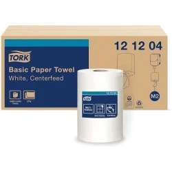 Centerfeed Hand Towel, 2-ply, 7.6 X 11.8, White, 600/roll, 6 Rolls/carton