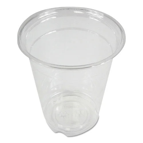 Clear Plastic Cold Cups, 12 Oz, Pet, 20 Cups/sleeve, 50 Sleeves/carton