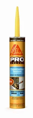 Construction Sealant, Dark Bronze, 10.1 Oz. Tube