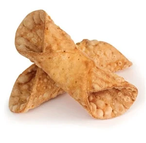 Cookies United Large Cannoli Shells-7.4 lb. Bulk Box