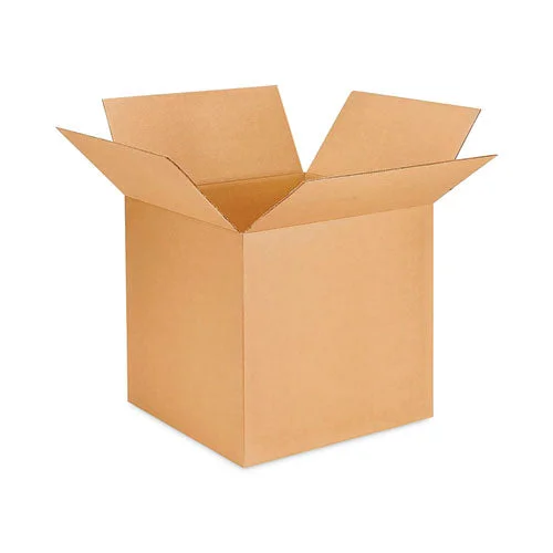 Cubed Fixed-depth Brown Corrugated Shipping Boxes, Regular Slotted Container, Large, 11″ X 15″ X 6″, Brown Kraft, 25/bundle