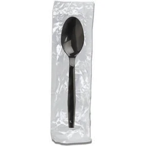 D & W Fine Pack Individually Wrapped Teaspoon-1000 Each-1000/Box-1/Case