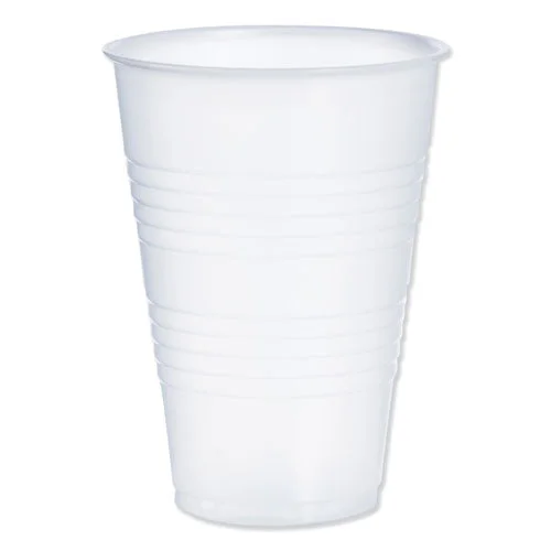 Dart High-impact Polystyrene Cold Cups 14 Oz Translucent 50 Cups/sleeve. 20 Sleeves/Case