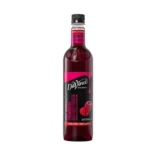 Davinci Gourmet Raspberry Syrup-750 Milliliter-12/Case