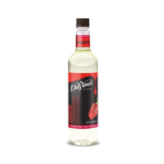 Davinci Gourmet Syrup Habanero Flavored-750 Milliliter-4/Case