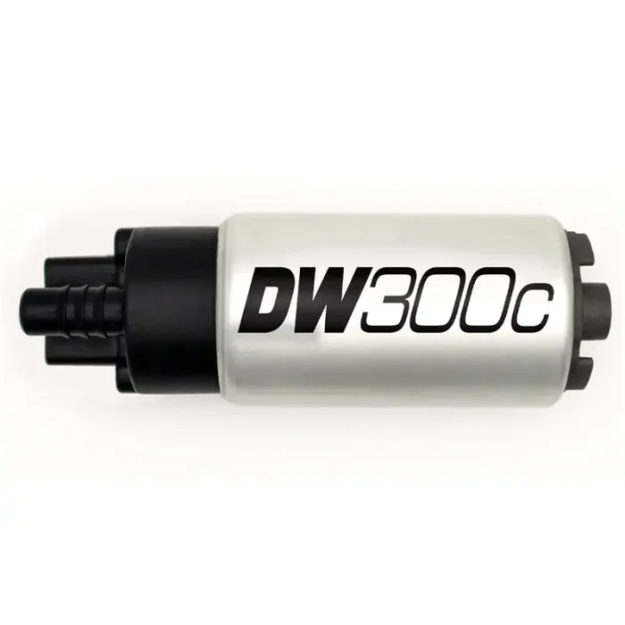 DeatschWerks 340lph DW300C Compact Fuel Pump w / 99-04 Ford Lightning Set Up Kit (w /o Mounting Clips)