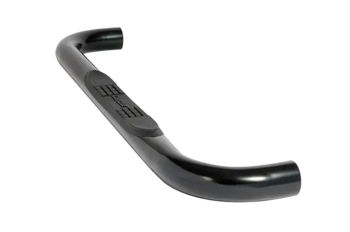 Deezee 19-2022 Chevrolet Silverado Tubes – 3In Round Black Steel RegCab