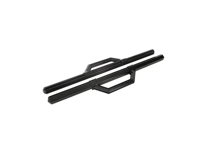 Deezee 99-23 Chevrolet /GMC /Dodge /Ford Full Size Truck Hex Series – Reg Cab Side Steps (Txt Blk)