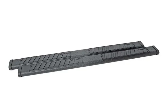 Deezee Universal Tubes – 6In Oval – Brite Tread Aluminum (CrewCab)