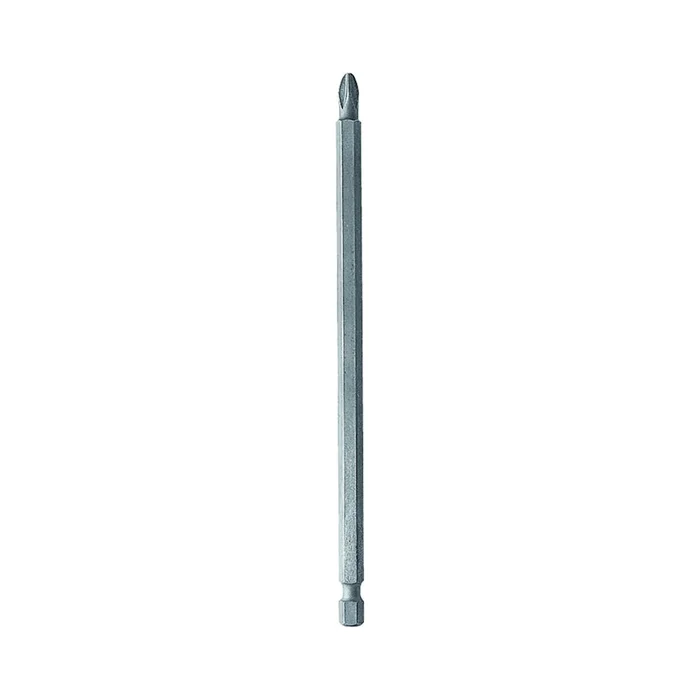 DeWALT DW2062 Power Bit, #2 Drive, Phillips Drive, 1/4 in Shank, Hex Shank, 6 in L, Steel