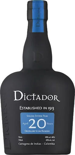 Dictador Aged 20 Years Rum, 700 ml