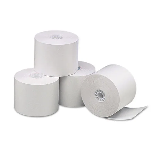 Direct Thermal Printing Paper Rolls, 2.25″ X 85 Ft, White, 3/pack