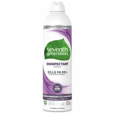 Disinfecting Spray Cleaner Lavender Vanilla & Thyme Disinfectant 13.9 Oz
