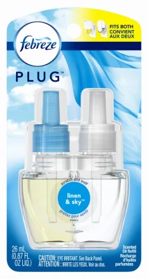 Dual Scent Plug In Refill In Linen And Sky Fragrances, 0.879 Ounce
