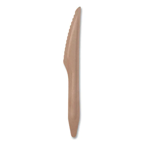 Eco-Products Wood Cutlery Knife Natural 500/Case