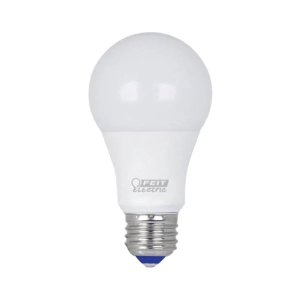 Feit Electric OM60/830/LEDG2/COLD LED Lamp, General Purpose, A19 Lamp, 60 W Equivalent, E26 Lamp Base, Dimmable, White