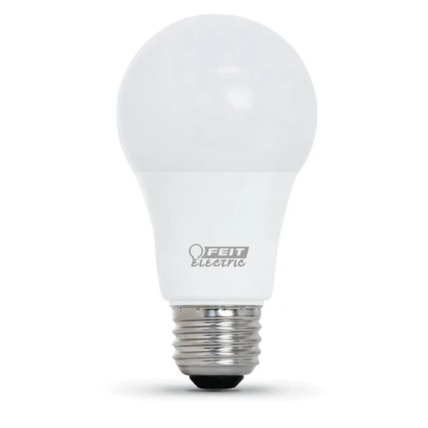 Feit Electric OM75DM/950CA LED Lamp, General Purpose, A19 Lamp, 75 W Equivalent, E26 Lamp Base, Dimmable, Daylight Light