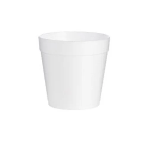 Foam Containers, 32 Oz, White, 25/bag, 20 Bags/carton