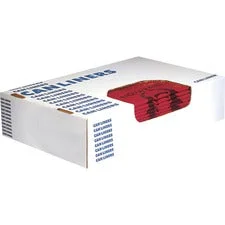 Healthcare Biohazard Printed Can Liners, 20-30 Gal, 1.3 Mil, 30″ X 43″, Red, 200/carton